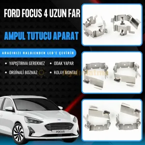 Ford Focus 4 Uzun Far LED Ampul Sabitleme Aparatı - OtoLED