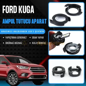 Ford Kuga Kısa Far LED Ampul Sabitleme Aparatı - OtoLED