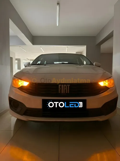 Ford Ranger 3 led uzun far ampulü - Femex GT Nano Plus H15 LED Xenon 25000 Lümen Turuncu Gündüz Farlı