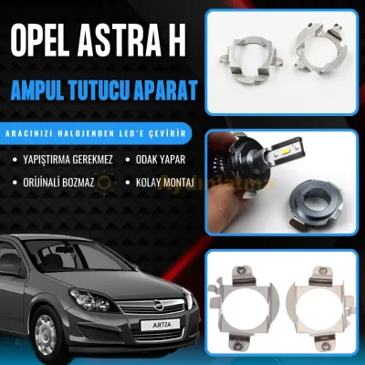 Opel Astra H led ampul sabitleme aparatı - Opel Astra H Kısa Far LED Ampul Sabitleme Aparatı