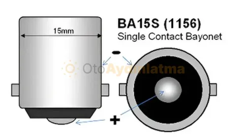 Ford Focus 4 stop / fren led ampulü - Femex P21W Tek Duy LED Ampul Platinum 93 Tip 3030 Chip Kırmızı