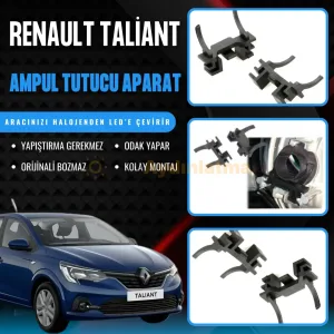 Renault Taliant Kısa Ve Uzun Far LED Ampul Sabitleme Aparatı - OtoLED