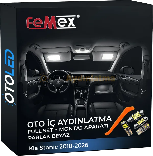 Kia Stonic İç Aydınlatma Seti LED ampul kategorisi