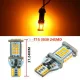 Femex T15 LED Ampul Platinum - W16W 24SMD 3030 Chip Turuncu görsel 3