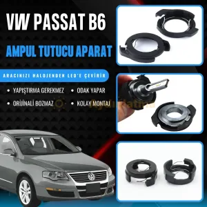 Volkswagen Passat B6 Kısa Far LED Ampul Sabitleme Aparatı - OtoLED