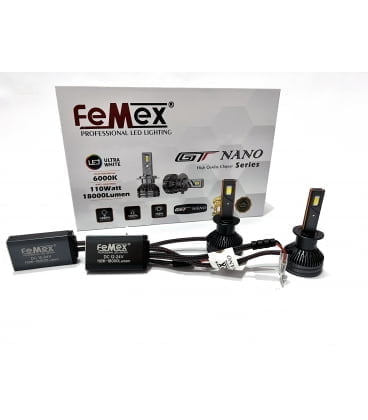 FEMEX GT NANO Csp LEXTAR H1 Led Xenon