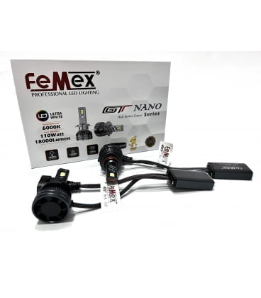 FEMEX GT NANO Csp LEXTAR HB3 9005 Led Xenon Led Headlight